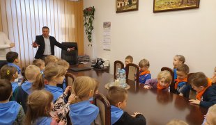 Przedszkolaki u burmistrza - kliknij, aby przejść do galerii