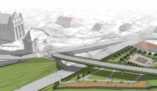 Budowa kładki rozpoczęta - kliknij, aby przejść do galerii