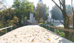 Pierwszy spacer po kładce - kliknij, aby przejść do galerii