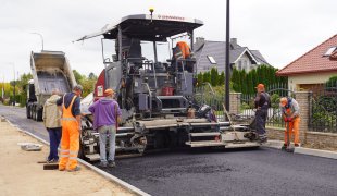 Asfalt na nowych drogach - kliknij, aby przejść do galerii