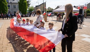 3 Maja w Łęcznej – duma, tradycja i biało-czerwone serce 2025 - kliknij, aby przejść do galerii