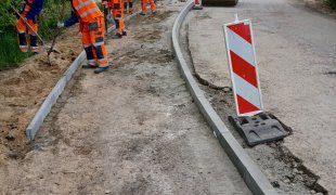 Przebudowa ulicy Cichy Zakątek w Łęcznej - maj 2025 - kliknij, aby przejść do galerii