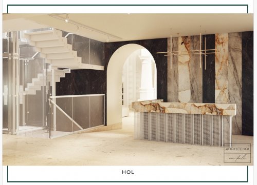 Wizualizacja wnętrz Dużej Synagogi