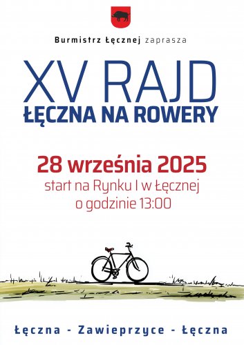 Łęczna na rowery już po raz 15! - zapraszamy na rajd