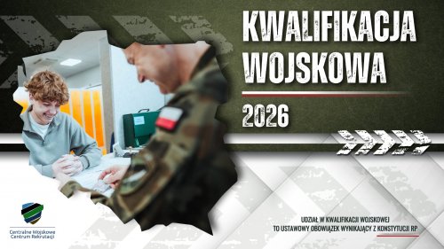 Kwalifikacja wojskowa 2026 – ważna informacja dla mieszkańców