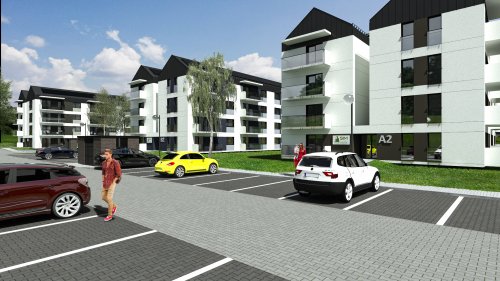 Cztery nowoczesne bloki w ramach SIM Wschód W gminie Łęczna