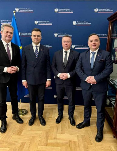 Rozmowy o przyszłości lokalnej kultury w ministerstwie