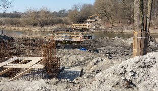 Kolejny raz zaglądamy na budowę kładek - kliknij, aby przejść do galerii