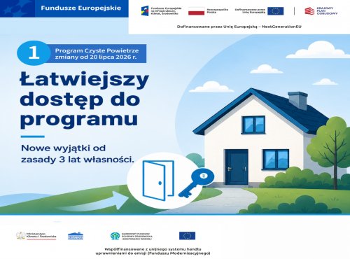 Zmiany w programie Czyste Powietrze - od 20 lipca łatwiej skorzystasz z dotacji