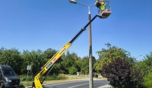 Wymiana oświetlenia w gminie Łęczna - kliknij, aby przejść do galerii